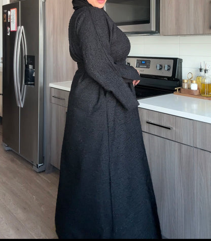 Tweed Abaya