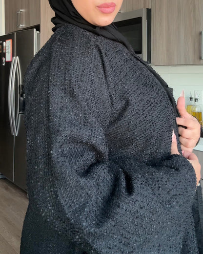 Tweed Abaya